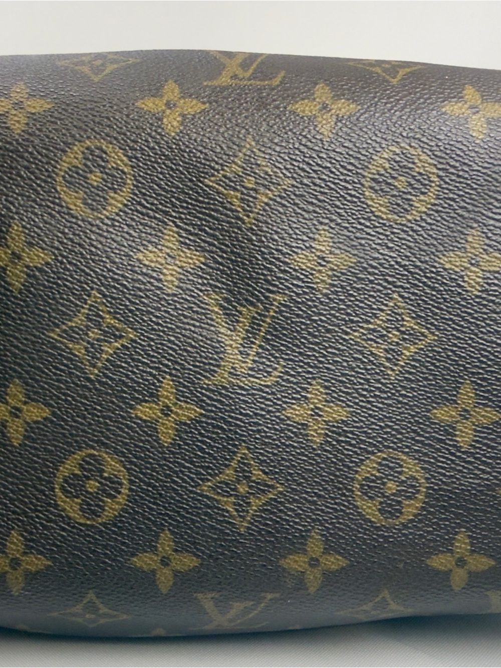 Louis Vuitton LV Speedy 25 Brown Monogram Canvas Satchel with Tan Trim - Picture 5 of 16